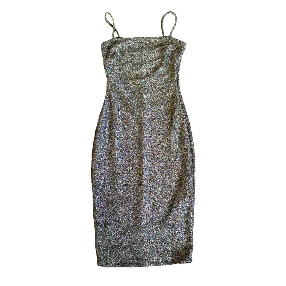 {Fashion House} Spaghetti Strap Dress Fitted Dress
